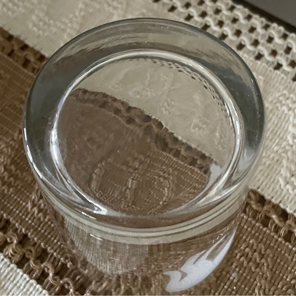 Vintage Georg Jensen Etched Cheetah Clear Glass Whiskey Cocktail - Picture 7 of 9